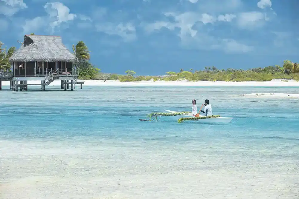 Polynésie française plage lagon Tikehau